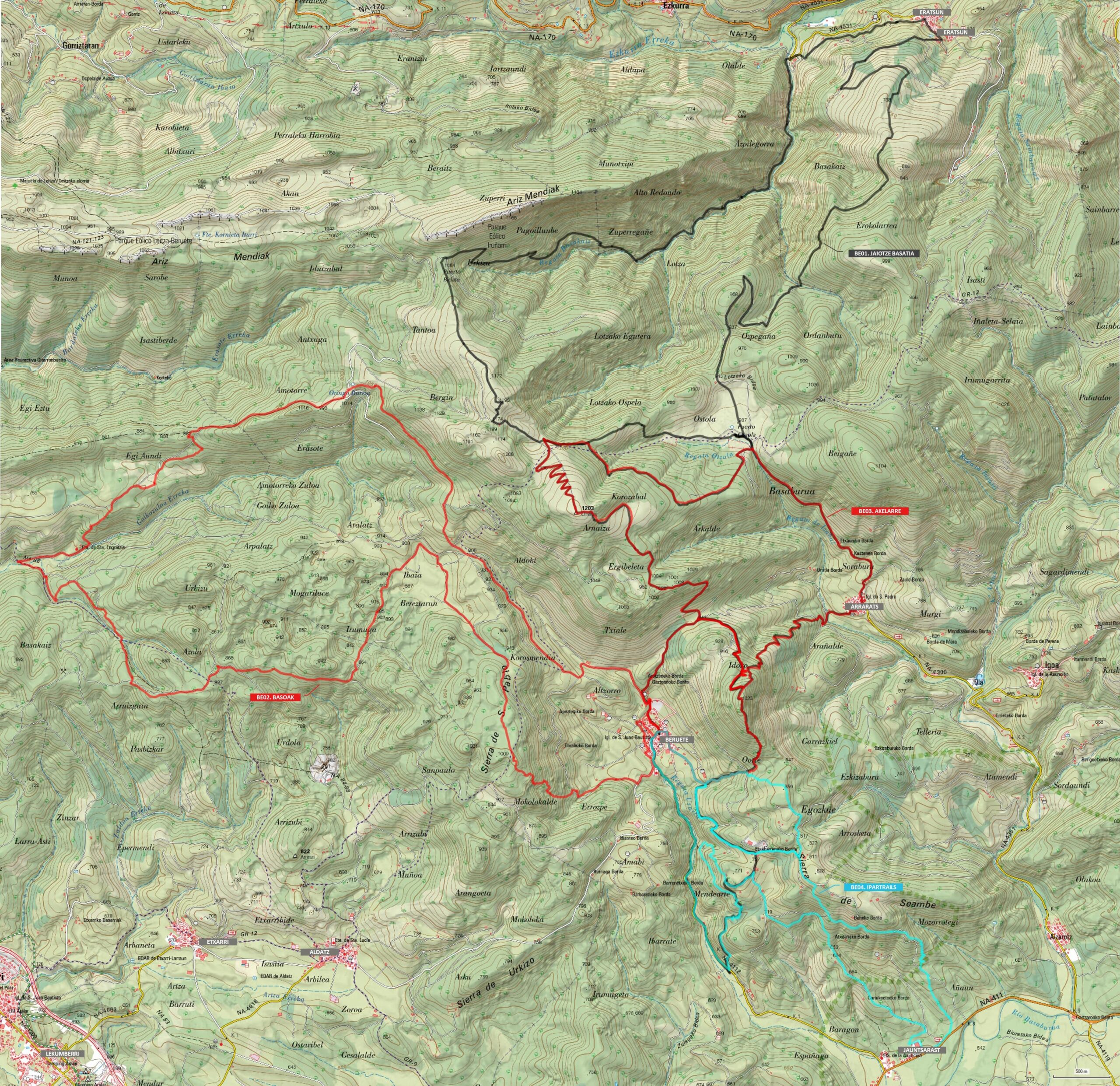 basaburuamtb rutas